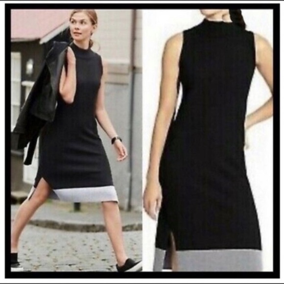 Athleta | Winterlude Merino Mock Neck Sleeveless Midi Dress - Picture 1 of 7